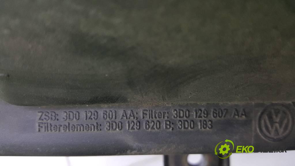 VOLKSWAGEN PHAETON 5.0 TDI 2003 313 kW 5.0 TDI 4921,00 obal filtra vzduchu 3D0129601AA    3D0129620B    (Kryty filtrů)