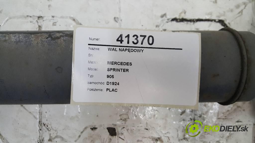 MERCEDES SPRINTER 905 1999 122 kW 905 2.9 TD 312 Kardaň, hriadeľ hnací  (Kardaňové hriadele)