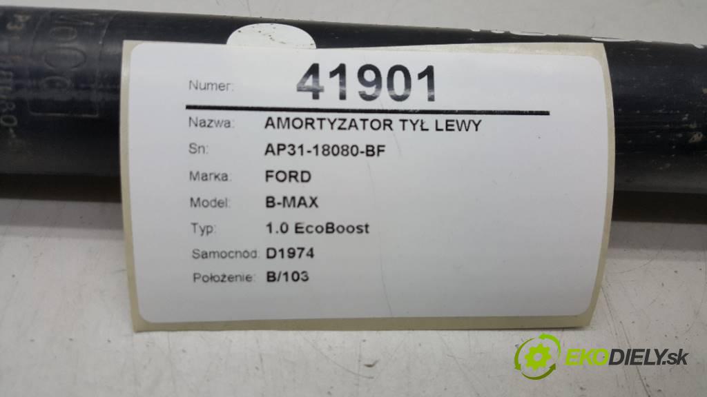 FORD B-MAX 1.0 EcoBoost 2013 92 kW  125 KM 1.0 EcoBoost 998,00 Tlmič zad ľavy AP31-18080-BF (Ostatné)