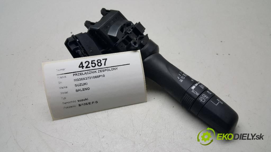 SUZUKI BALENO    2017 90,00   1242,00 Prepínač kombinovaný M338X3731068P10  (Prepínače, spínače, tlačidlá a ovládače kúrenia)