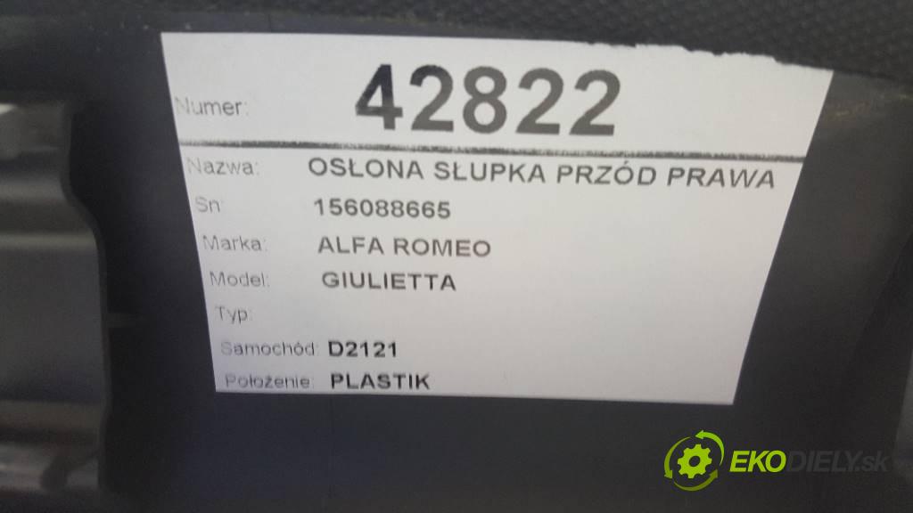 ALFA ROMEO GIULIETTA  1.4 2011 125 kW 170 KM   1368 CCM Clona stĺpika predný pravá 156088665