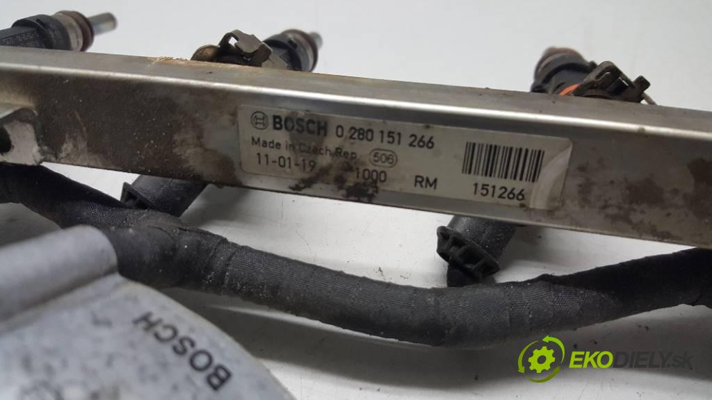 ALFA ROMEO GIULIETTA  1.4 2011 125 kW 170 KM   1368 CCM Lišta vstrekovacia 0280151266      0280620583     (Vstrekovacie lišty)