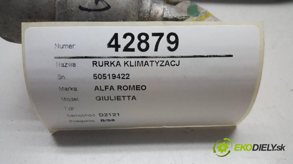 ALFA ROMEO GIULIETTA  1.4 2011 125 kW 170 KM   1368 CCM rúrka klimatizácie 50519422