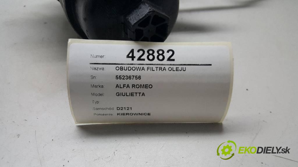 ALFA ROMEO GIULIETTA  1.4 2011 125 kW 170 KM   1368 CCM obal filtra oleje 55236756