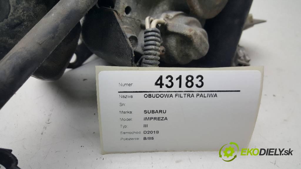 SUBARU IMPREZA III 2011 150KM III 1998 Obal filtra paliva