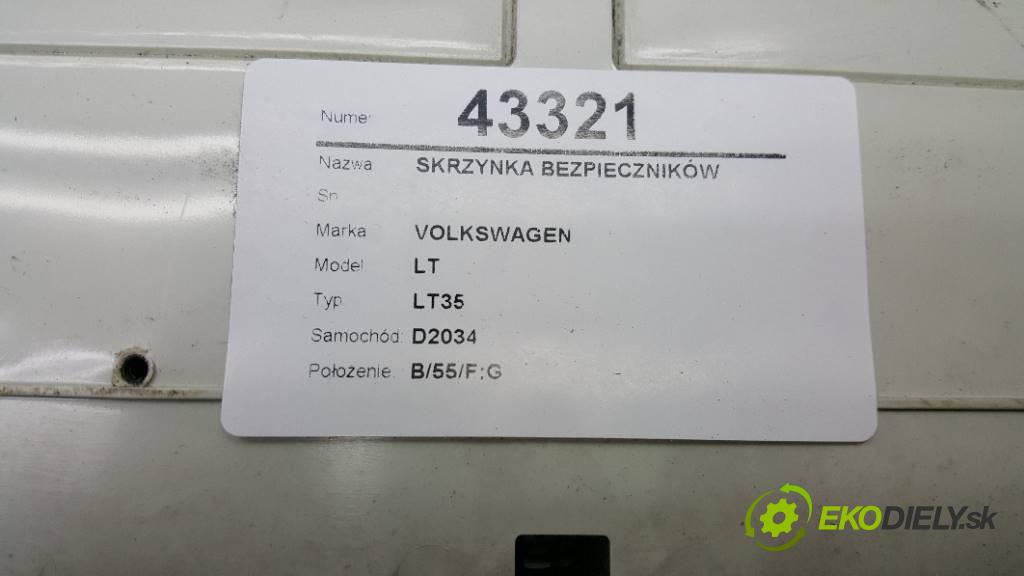 VOLKSWAGEN LT LT35 2006 120 kW LT35 2759,00 skříňka poistková  (Pojistkové skříňky)