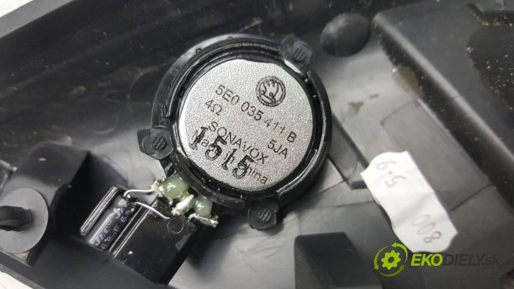 SKODA OCTAVIA III 2.0 TDI 2015 150 kW III 2.0 TDI 1968,00 reproduktor - 5E0035411B  5E0837973