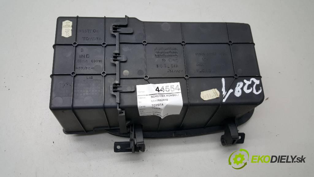 TOYOTA YARIS  2001 50,00 KW I 998,00 Priehradka, kastlík prístrojovky 554450D010