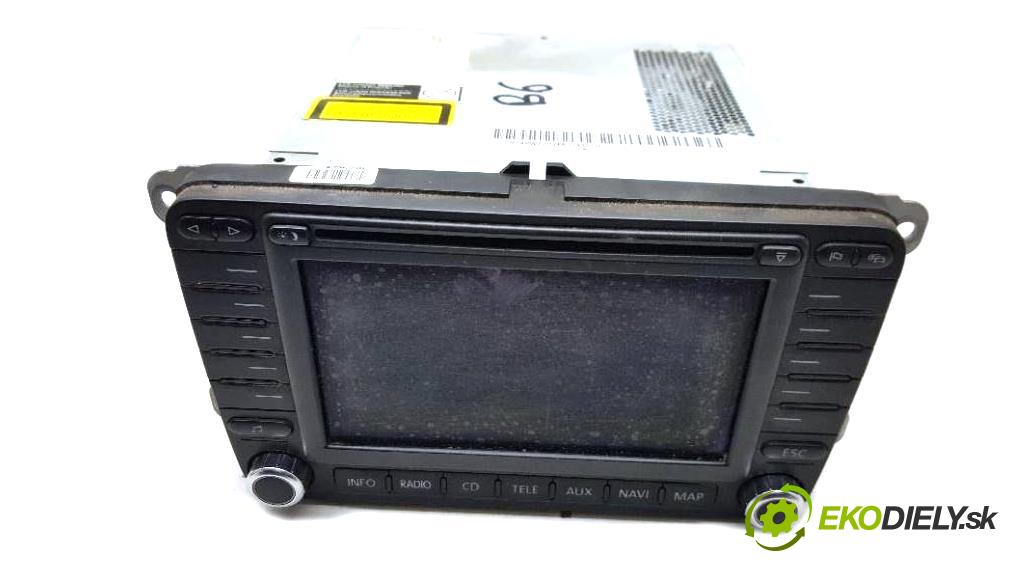 VOLKSWAGEN PASSAT B6  variant 2005 103 KW   1968,00 RADIO 1T0035194D (Audio zariadenia)