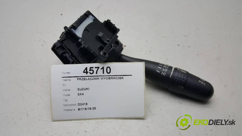 SUZUKI SX4  2008 79 kW SEDAN 1568 Prepínač stieračov  (Prepínače, spínače, tlačidlá a ovládače kúrenia)