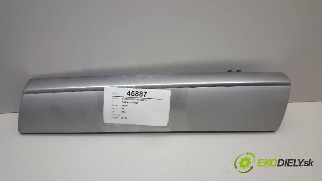 BMW X5    E70  Priehradka, kastlík spolujazdca PORYSOWANA  (Priehradky, kastlíky)