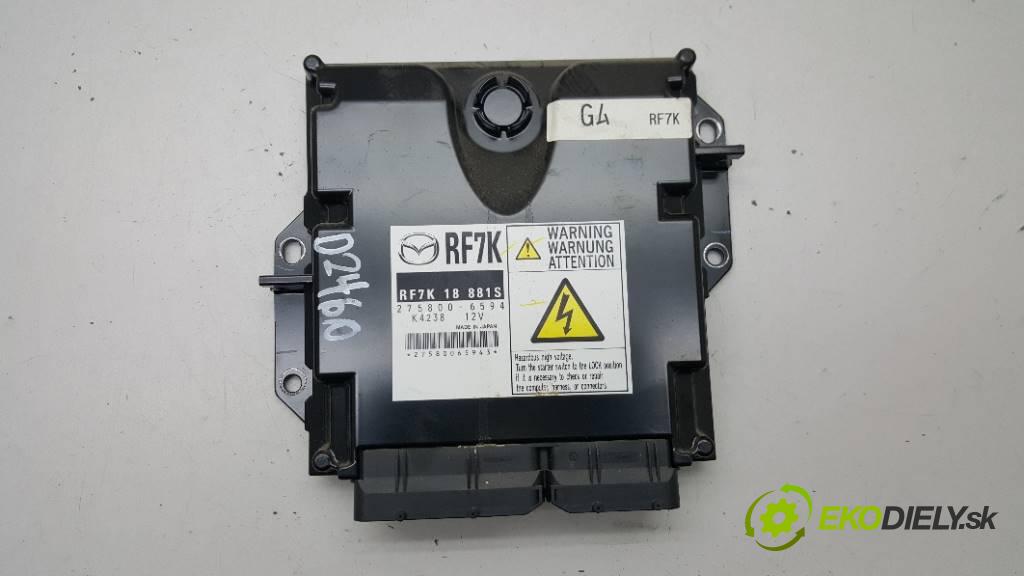 MAZDA 6  2007 105KW GG 1998 riadiaca jednotka Motor 275800-6594   RF7K18881S (Riadiace jednotky)