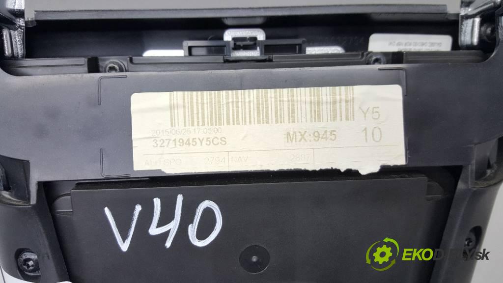 VOLVO V40 II 2015 88 kW II 1969 Panel ovládania kúrenia  (Prepínače, spínače, tlačidlá a ovládače kúrenia)