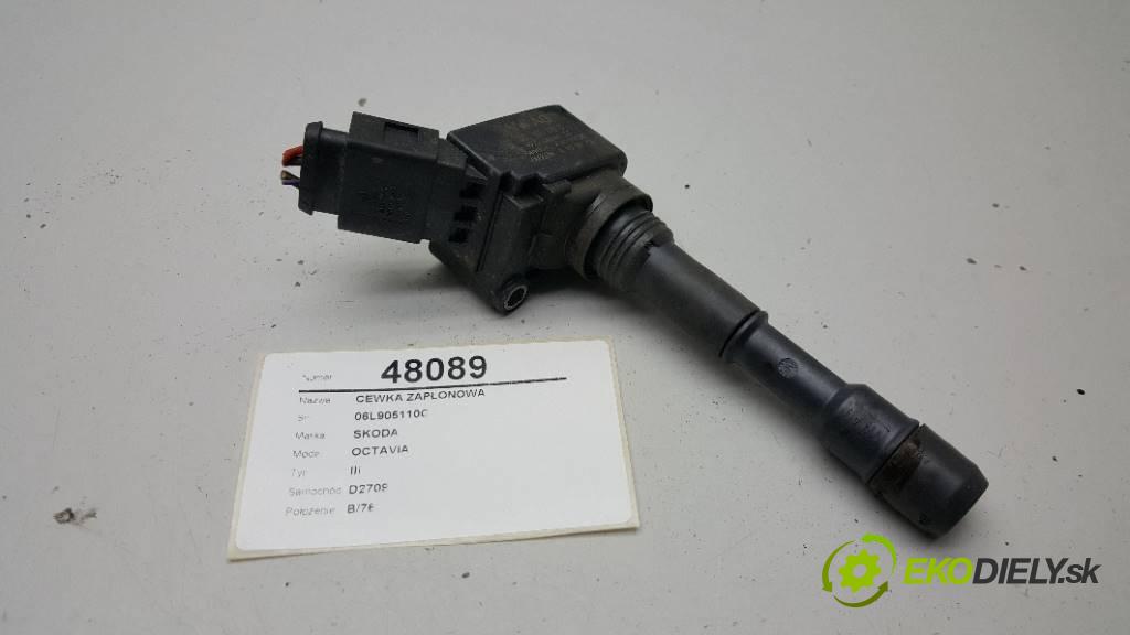 SKODA OCTAVIA III 2014 132KW III 1798 cívka zapalovací 06L905110C (Zapalovací cívky, moduly)
