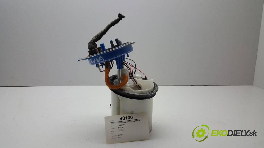 SKODA OCTAVIA III 2014 132KW III 1798 Pumpa paliva vnútorná 580200160 (Palivové pumpy, čerpadlá, plaváky)