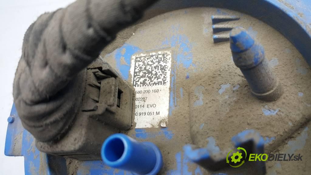 SKODA OCTAVIA III 2014 132KW III 1798 Pumpa paliva vnútorná 580200160 (Palivové pumpy, čerpadlá, plaváky)