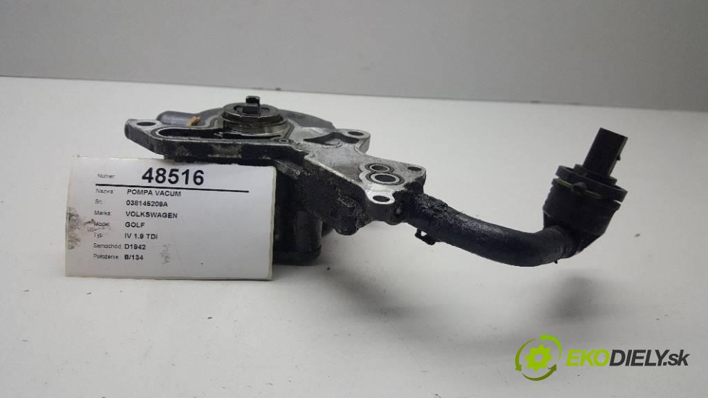 VOLKSWAGEN GOLF IV 1.9 TDI 2000 101 kW IV 1.9 TDI 1896 pumpa vakuová 038145209A