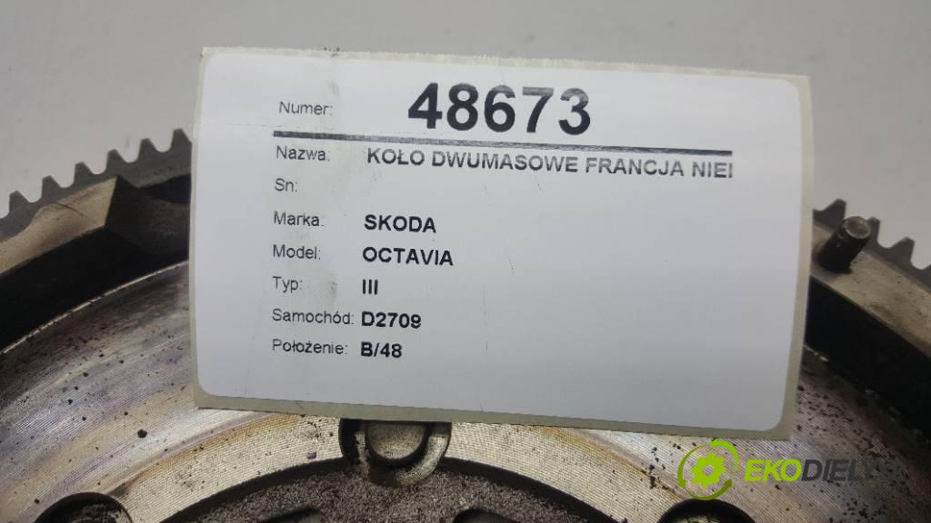 SKODA OCTAVIA III 2014 132KW III 1798 koleso dvojhmota -