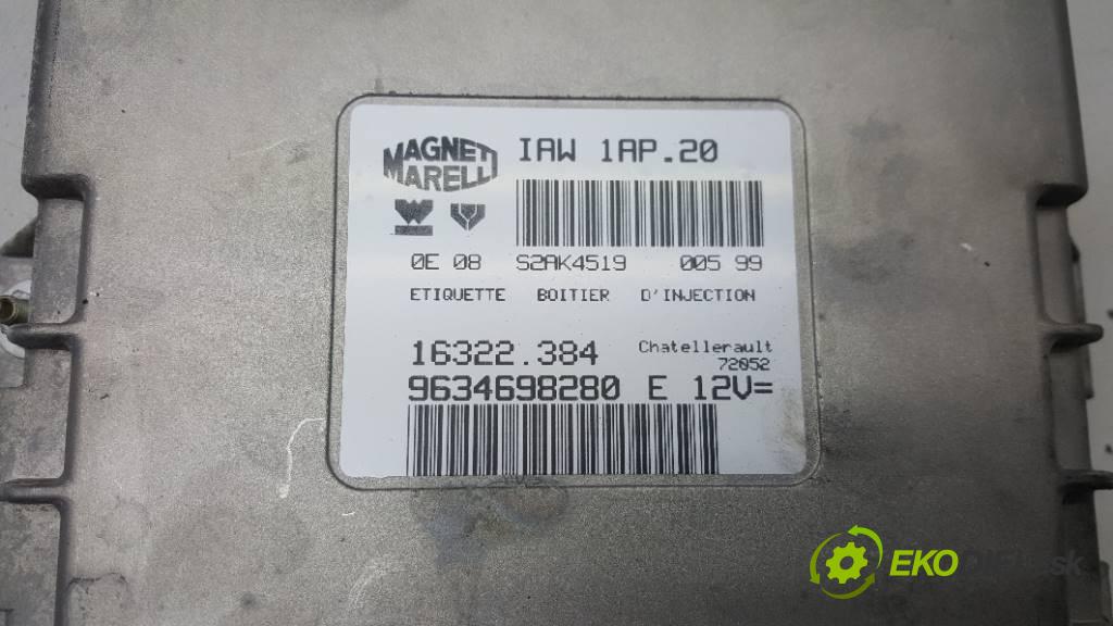 CITROEN XSARA   1999 66KW   1761 riadiaca jednotka Motor 9634698280E    (Riadiace jednotky)