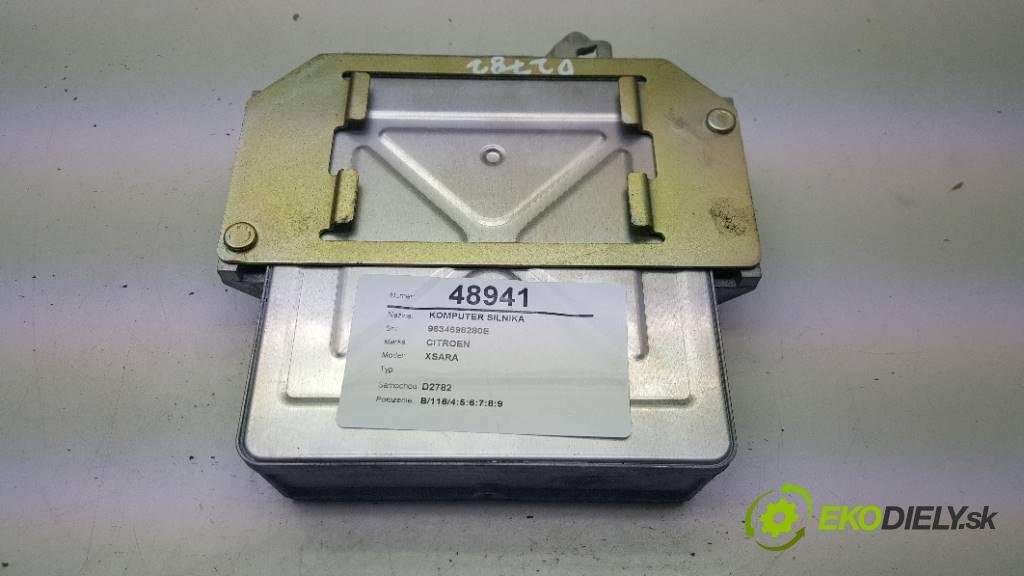 CITROEN XSARA   1999 66KW   1761 riadiaca jednotka Motor 9634698280E    (Riadiace jednotky)