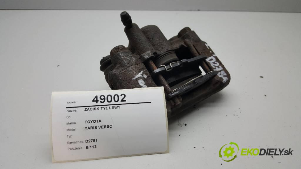 TOYOTA YARIS VERSO   2000 63KW   1299 Brzdič strmeň zad ľavy  (Ostatné)