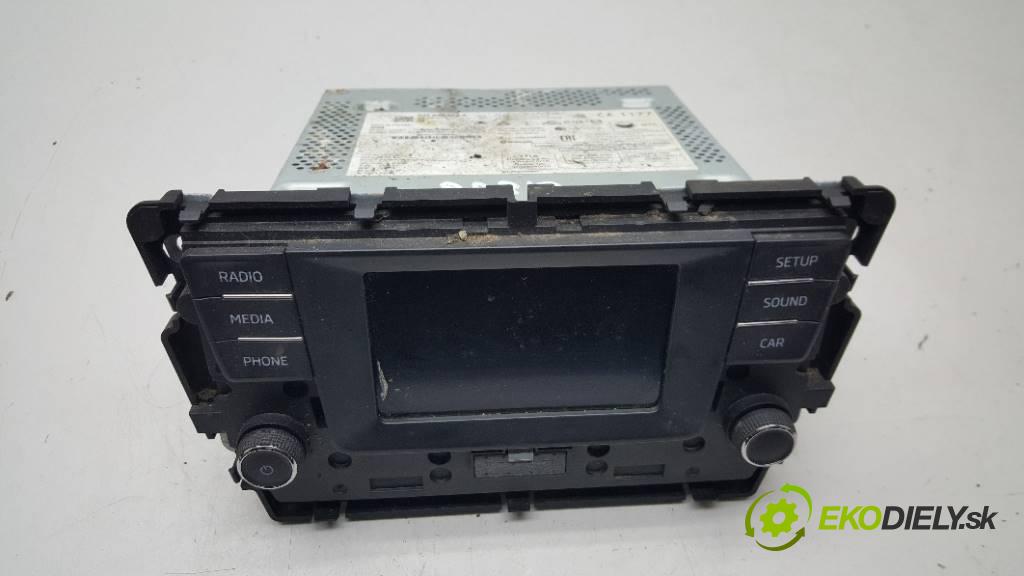SKODA RAPID  II 2017 85KW  II 1598 RADIO 5JA035871A (Audio zariadenia)