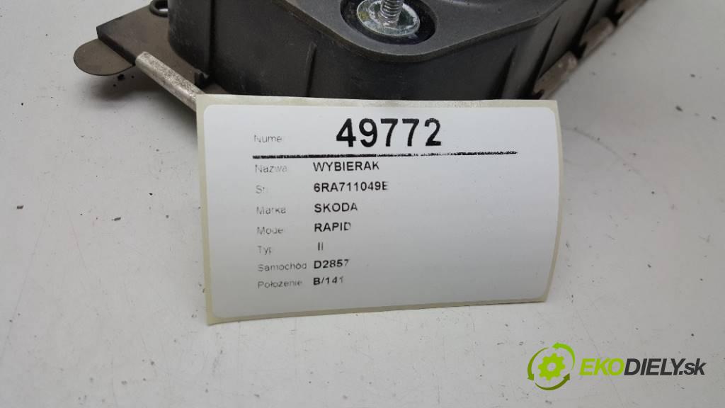 SKODA RAPID  II 2017 85KW  II 1598 rychlostna/radiaca paka 6RA711049E