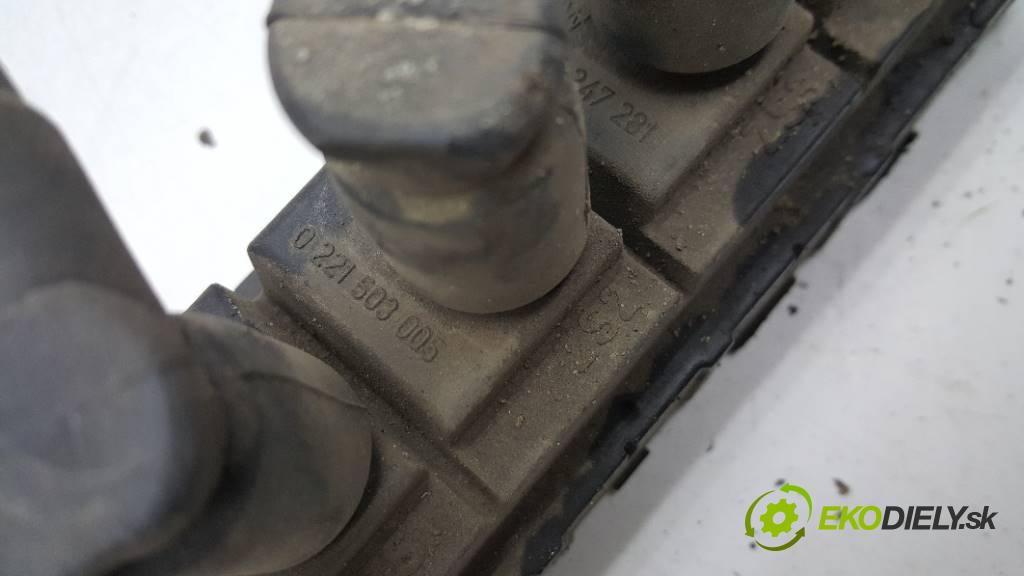 BMW 3 E36 COMPACT 1997 75KW COMPACT 1596 Cievka zapaľovacia 1213-1247281   0221503005 (Zapaľovacie cievky, moduly)