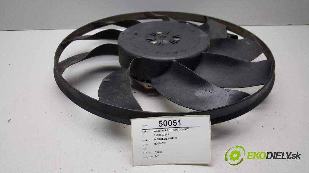 MERCEDES-BENZ B200 CDI   2005 103KW   1992 Ventilátor chladiča 3136613308 (Ventilátory)