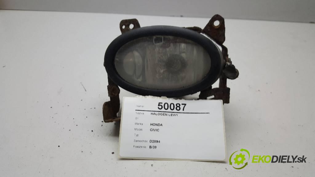 HONDA CIVIC   2003 74KW     1686 hmlové svetlo, hmlovka levý