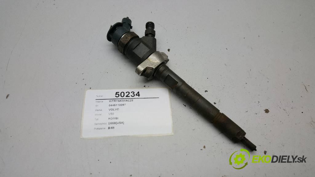 VOLVO V50 KOMBI 2007 110 kW KOMBI 1560 Vstrekovacie ventily 0445110297    (Vstrekovacie ventily)