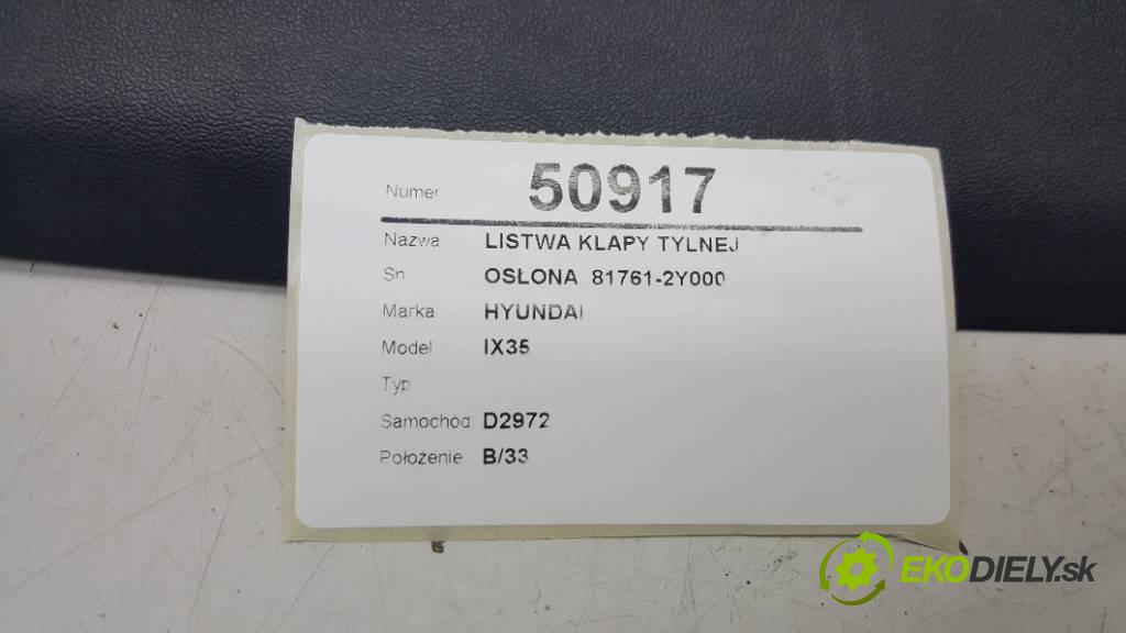 HYUNDAI  IX35   2012 99KW   1591 Lišta dverí zad OSŁONA  81761-2Y000 (Lišty)