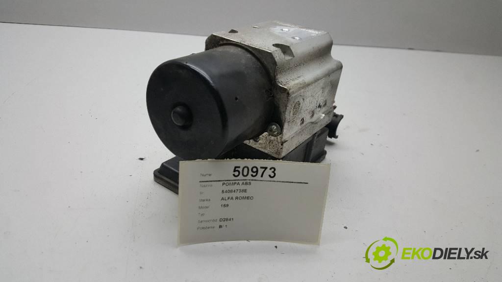 ALFA ROMEO 159   2006 100KW   1910 Pumpa ABS 54084738E   (Pumpy ABS)