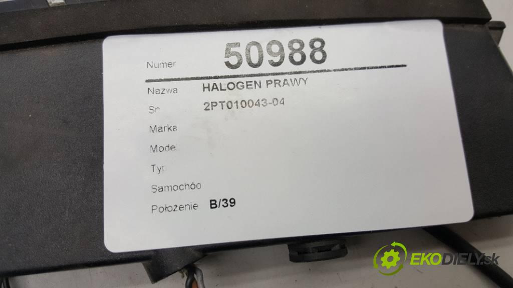 hmlové svetlo, hmlovka pravý 2PT010043-04