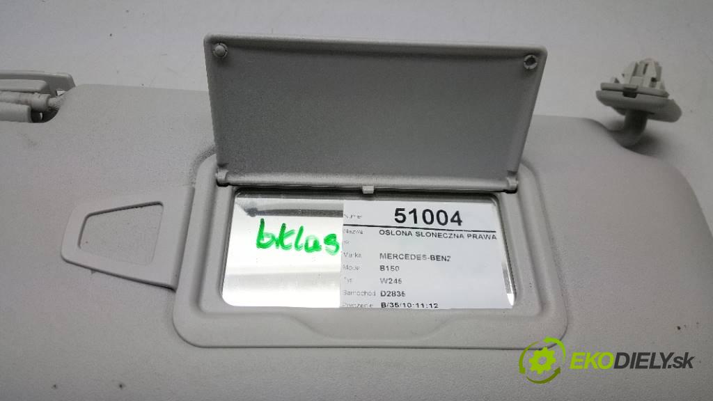 MERCEDES-BENZ B150 W245 2005 70KW W245 1498 Clona slnečná pravá