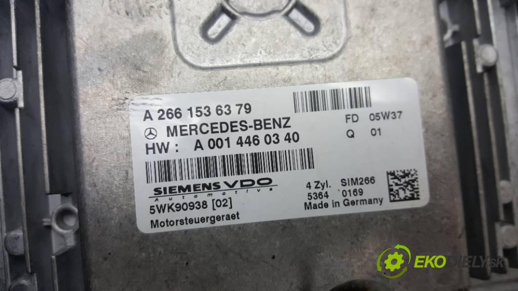 MERCEDES-BENZ B150 W245 2005 70KW W245 1498 riadiaca jednotka Motor A2261536379   A0014460304 (Riadiace jednotky)