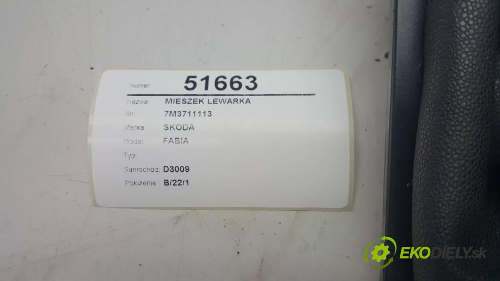 SKODA FABIA   2003 47KW   1896 - radiaca páka 7M3711113