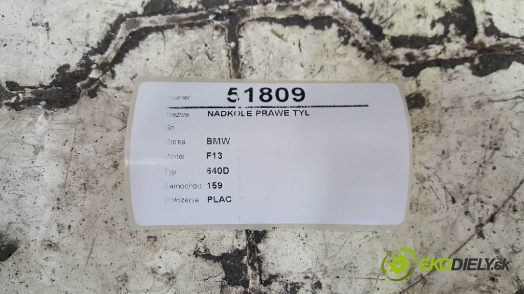 BMW F13 640D 2014 313 kW 640D 2993 podblatník pravé zadní část