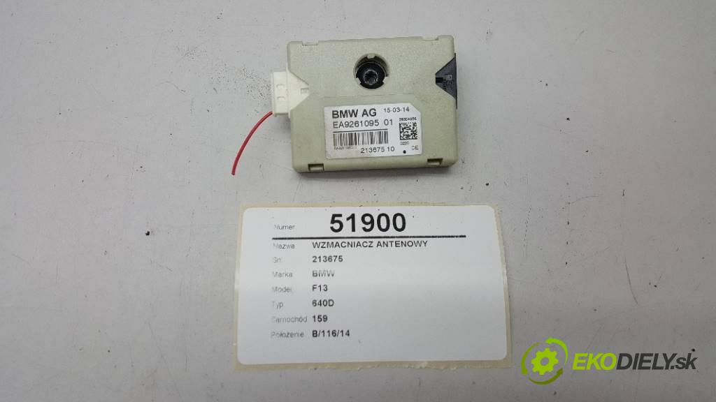 BMW F13 640D 2014 313 kW 640D 2993 Zosilňovač antenový 213675 (Zosilňovače)