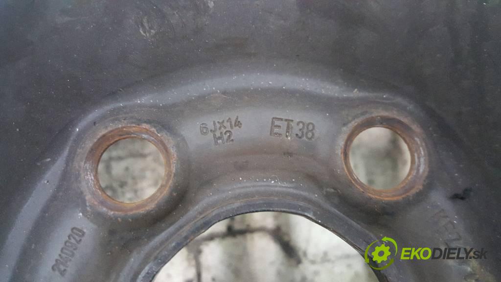 VOLKSWAGEN GOLF   1999 50KW    1896 disk oceľový 6JX14H2   ET38   5X100