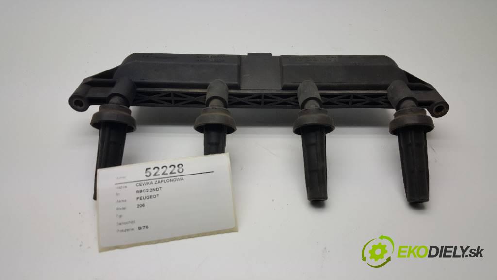 PEUGEOT 206       cívka zapalovací BBC2.2NDT (Zapalovací cívky, moduly)