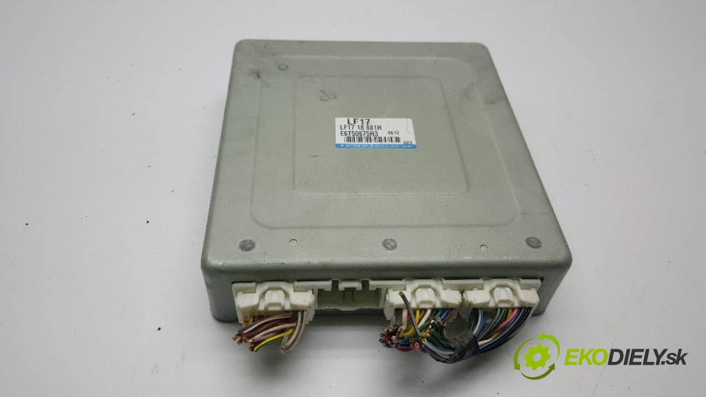MAZDA 6   2003 104KW   1999 riadiaca jednotka Motor LF1718881H   E6T50675H3 (Riadiace jednotky)