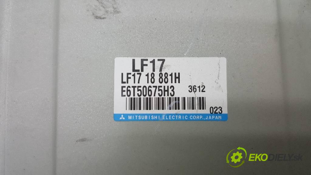 MAZDA 6   2003 104KW   1999 riadiaca jednotka Motor LF1718881H   E6T50675H3 (Riadiace jednotky)