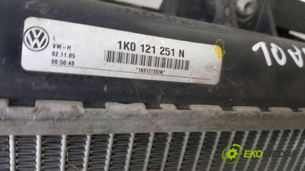 VOLKSWAGEN TOURAN       Chladič vody 1K02251N (Chladiče vody)