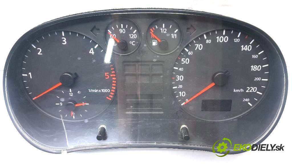 AUDI A3   1998 81KW   1896 Prístrojovka 8L0919860D (Prístrojové dosky, displeje)