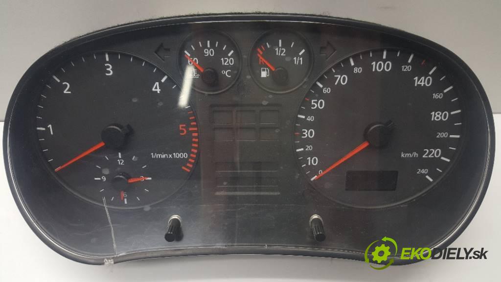 AUDI A3   1998 81KW   1896 Prístrojovka 8L0919860D (Prístrojové dosky, displeje)
