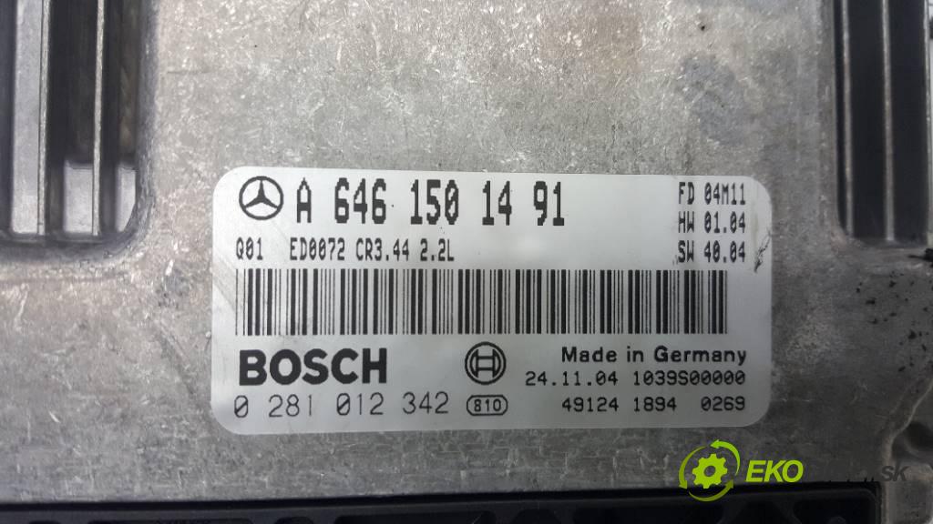 MERCEDES-BENZ C200 W 203 2004 90KW W 203 2148 riadiaca jednotka Motor A6461501491     (Riadiace jednotky)