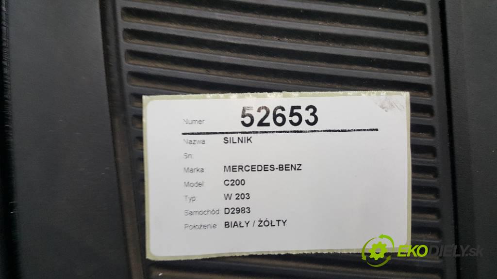 MERCEDES-BENZ C200 W 203 2004 90KW W 203 2148 Motor  (Motory (kompletné))