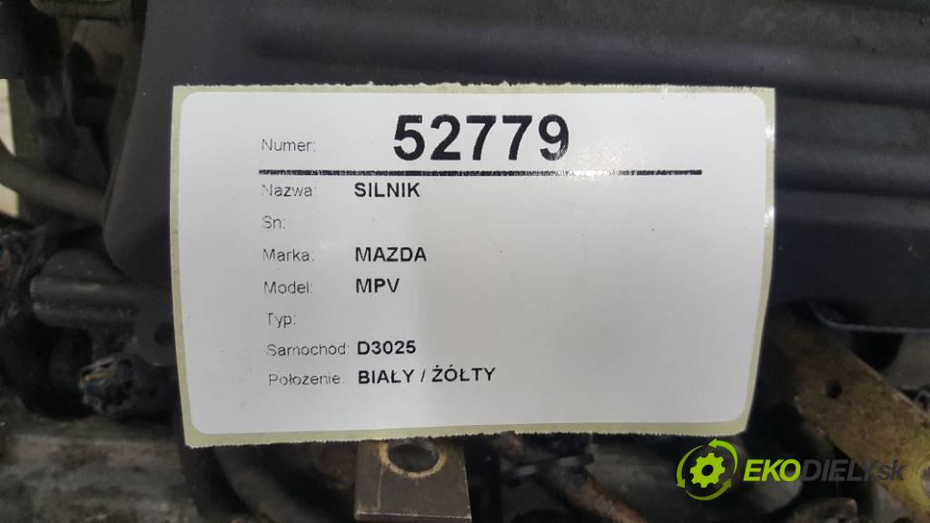 MAZDA MPV   2002 88KW   1991 motor  (Motory (kompletní))