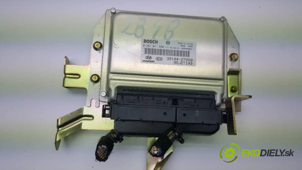 HYUNDAI  TUCSON   2004 83KW   1991 riadiaca jednotka Motor 39104-27260   0281011690 (Riadiace jednotky)